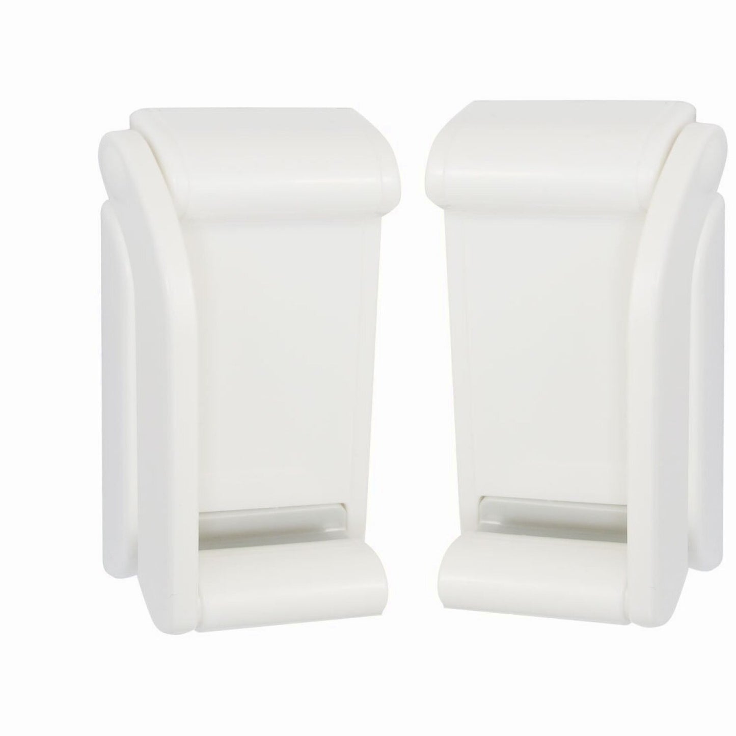 Plastic Adjustable Magnet Tissue Holder for Bathroom White