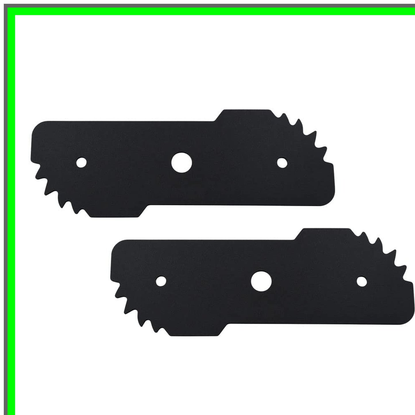 Dual Pack Edger Blades 7.75" x 2.75" Compatible with Black Decker Models