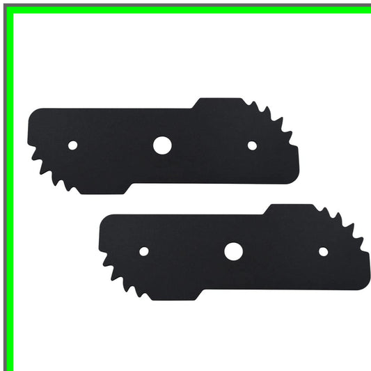 Dual Pack Edger Blades 7.75" x 2.75" Compatible with Black Decker Models