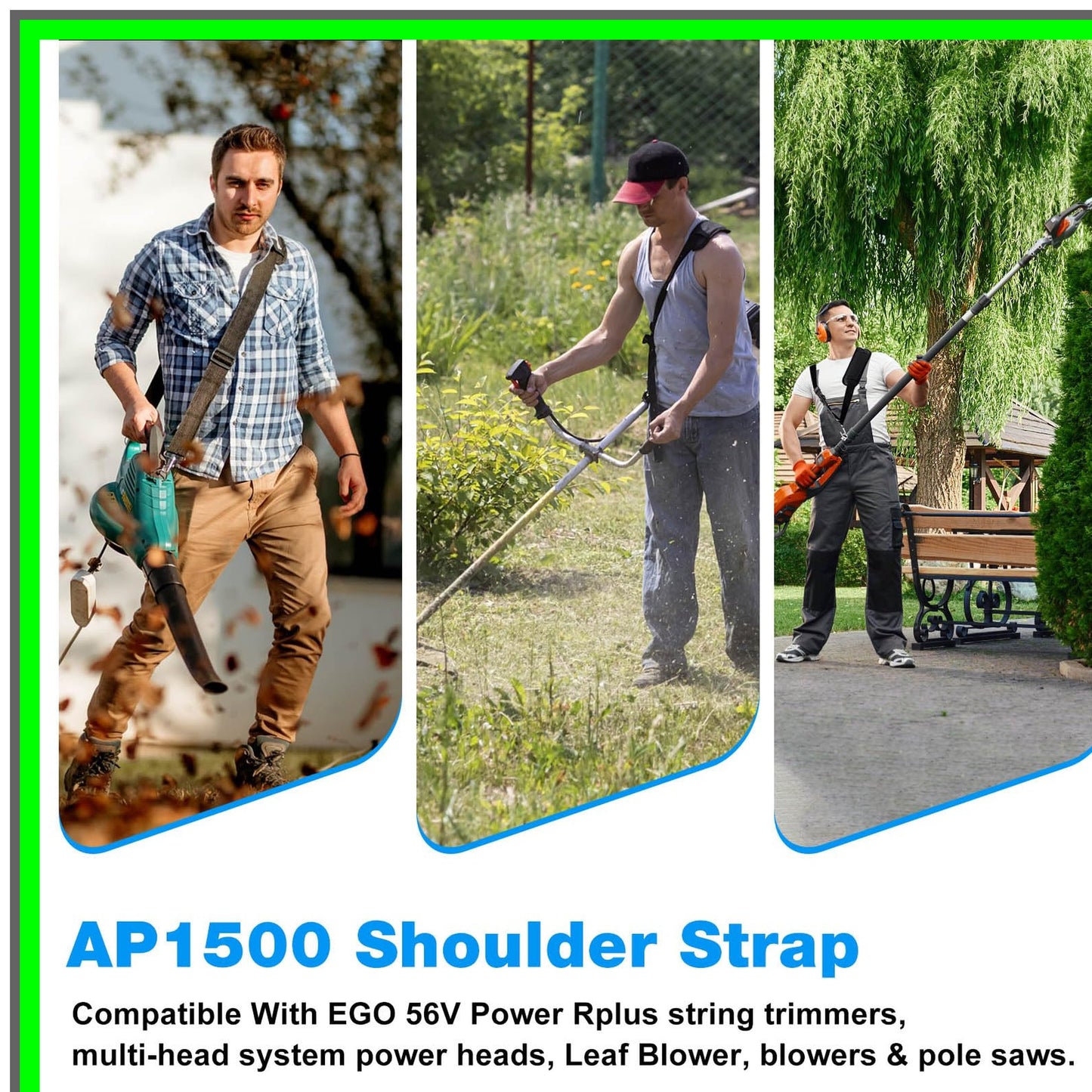 Universal Trimmer Shoulder Strap for EGO and Multi-Head Tools