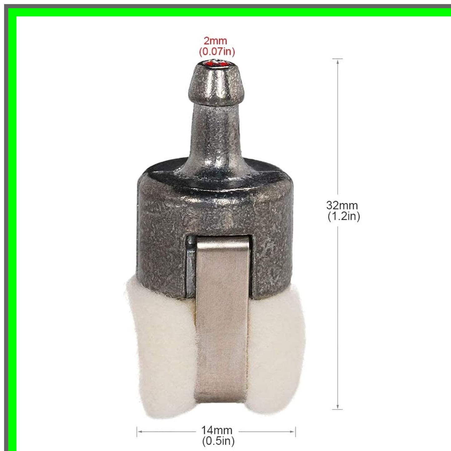 Fuel Filter Set for String Trimmers and Outdoor Equipment Accessories