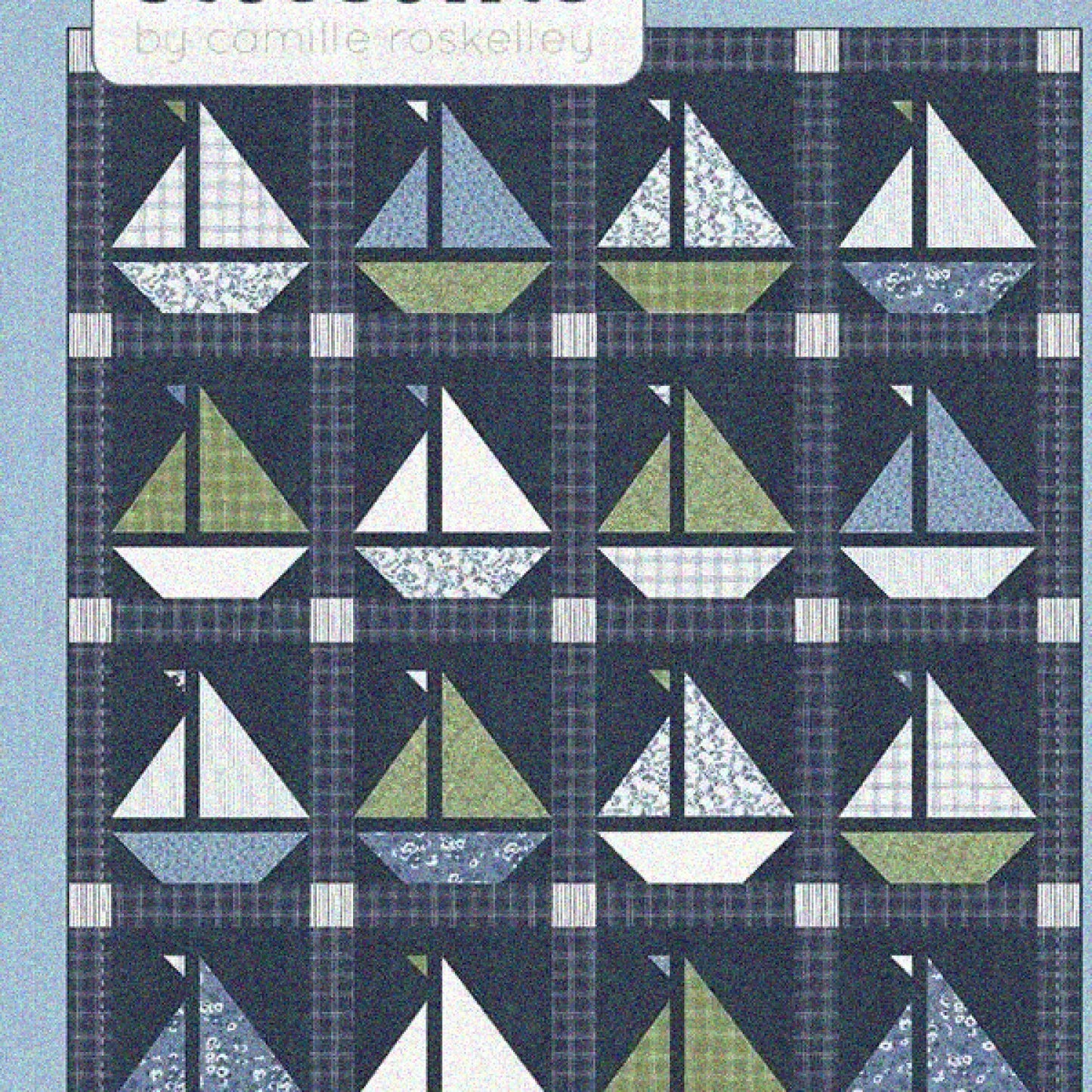 Seaside Stitches Fat Quarter Friendly Quilt Pattern