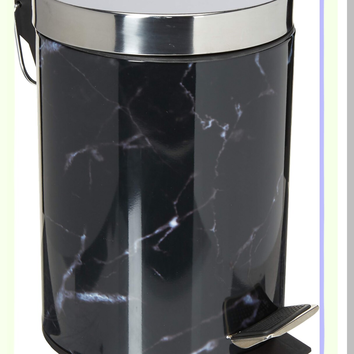 3L Marble Design Step Waste Bin