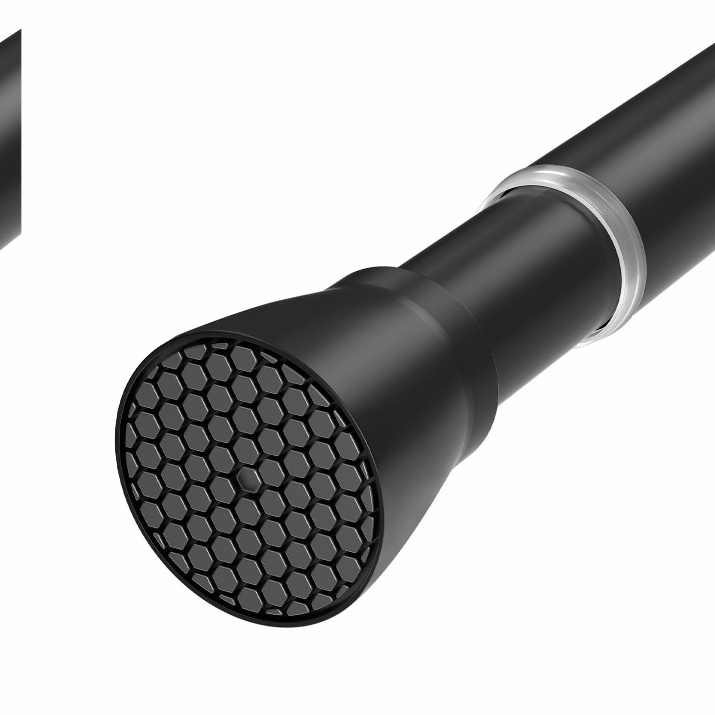 Black Tension Curtain Rod 28-48 Inches