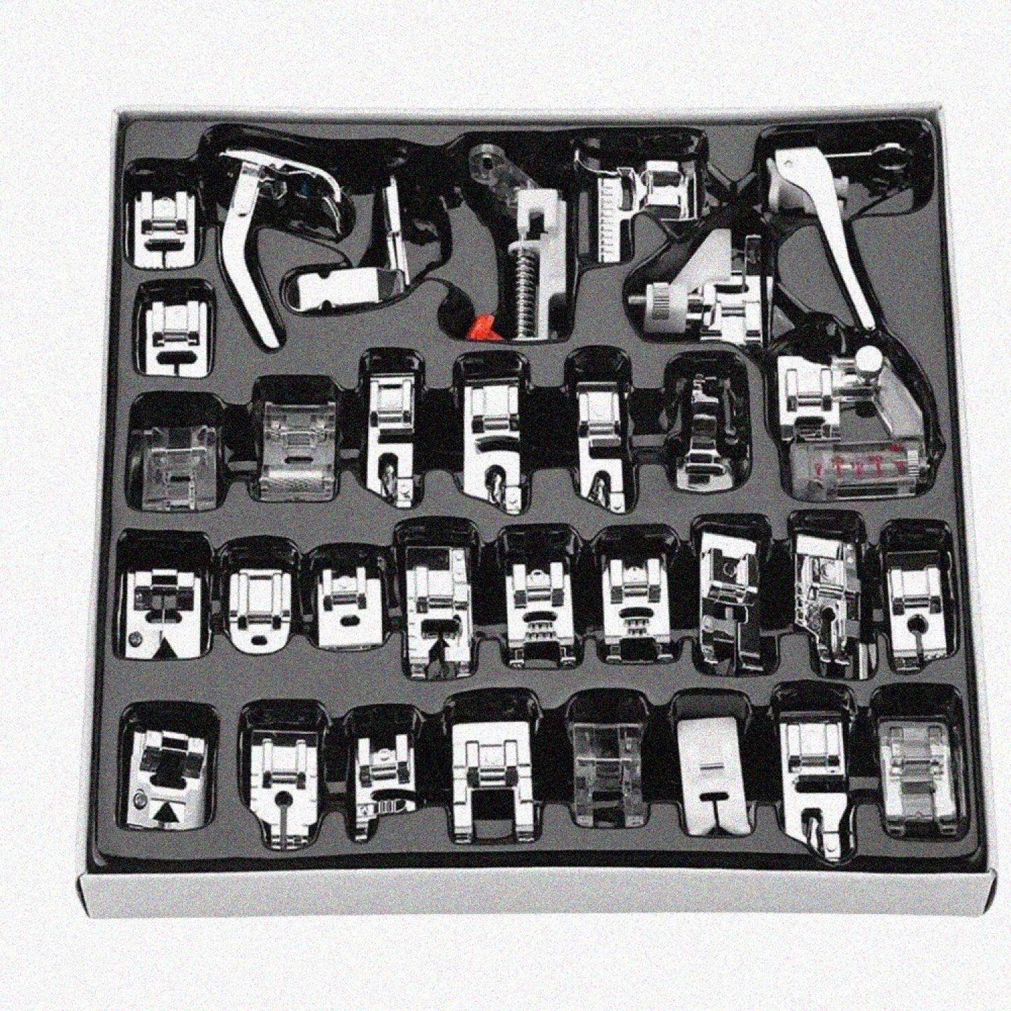 32-Piece Sewing Machine Presser Foot Kit