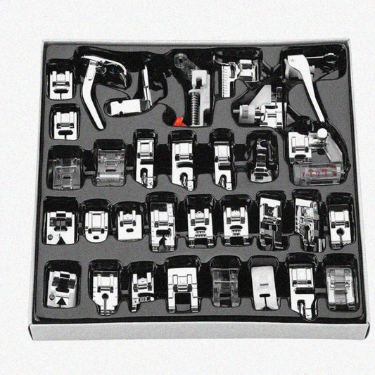32-Piece Sewing Machine Presser Foot Kit