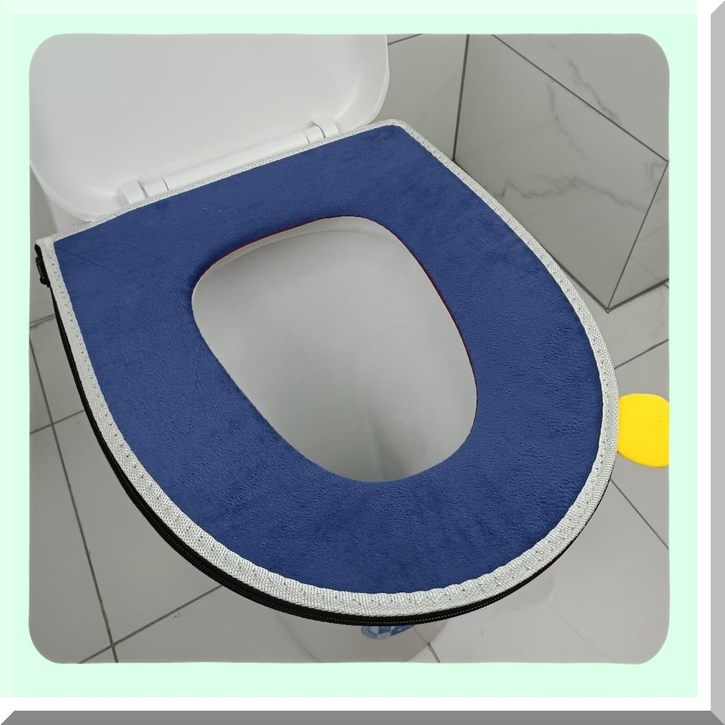2 Pieces Grey Soft Tet Seat Cover Pads