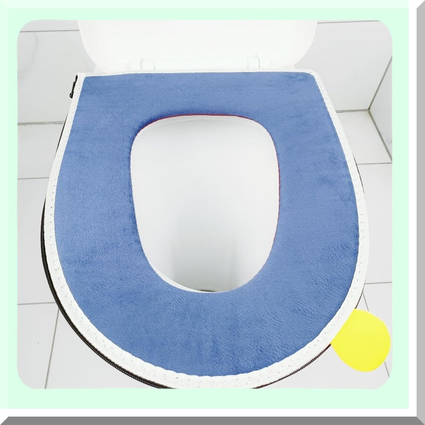 2 Pieces Grey Soft Tet Seat Cover Pads