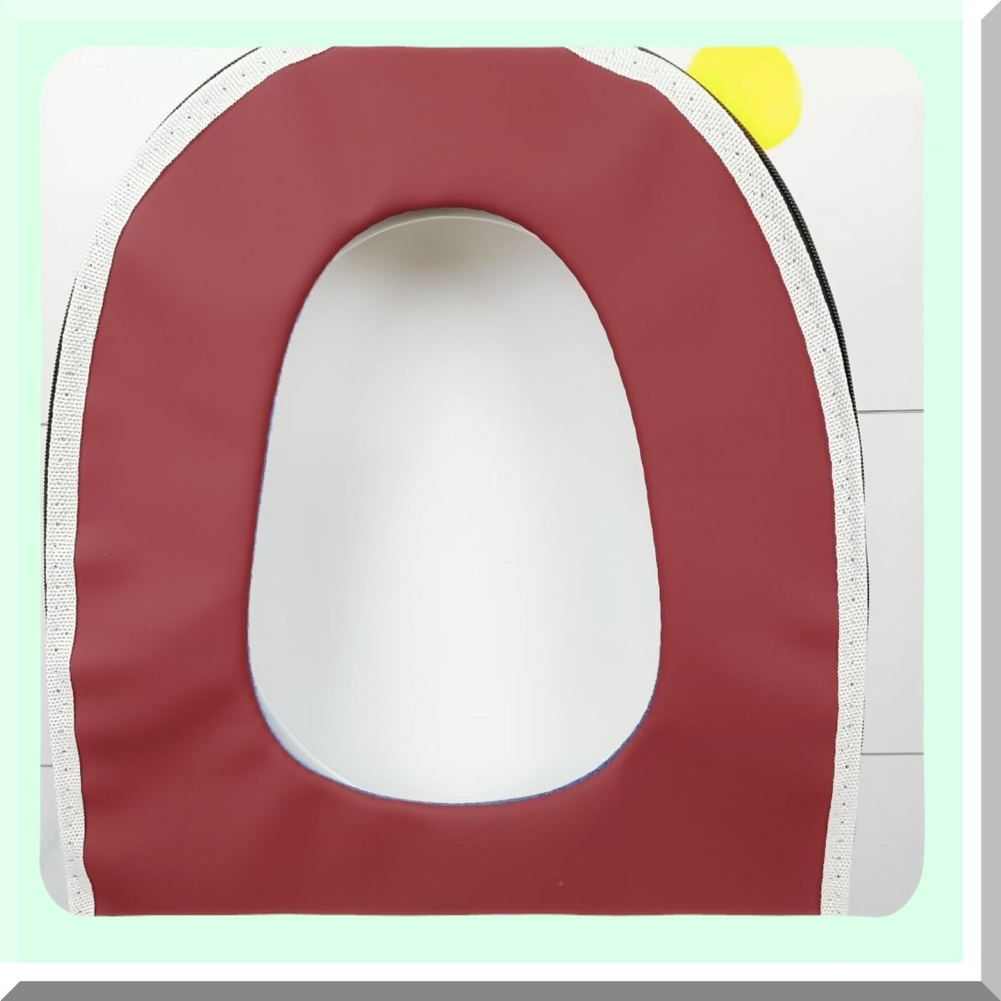 2 Pieces Grey Soft Tet Seat Cover Pads