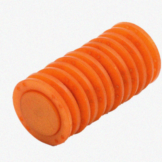 41L Magnetic Coat Buttons 26mm Orange 6 Pairs