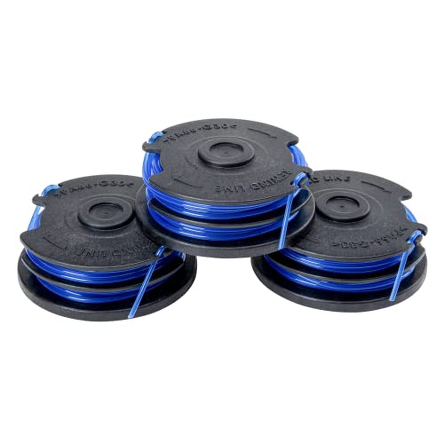 Dual Line Trimmer Line Spool 0.065" 3-Pack for Efficient Lawn Care