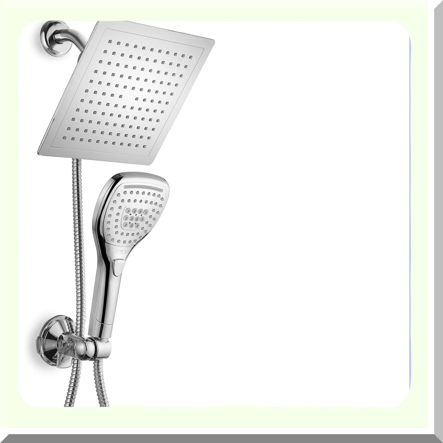 Ultra-Luxury 9" Rainfall Shower Head/Handheld Combo