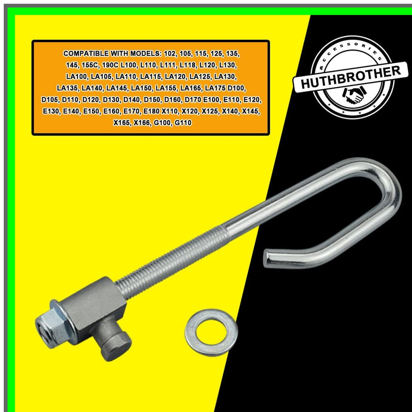 Deck Lift Hanger Rod Kit for GX24864 GX21718 Compatible with E130 Models