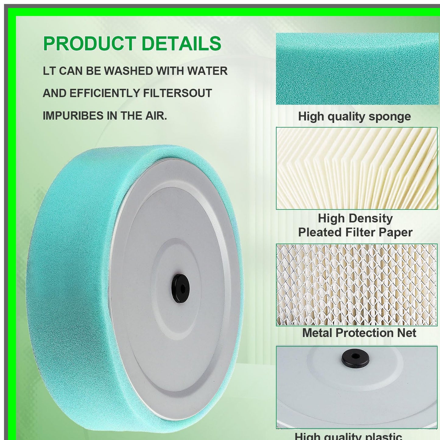 Air Filter Replacement for Robin Subaru EH63 EH64 EH65 Models