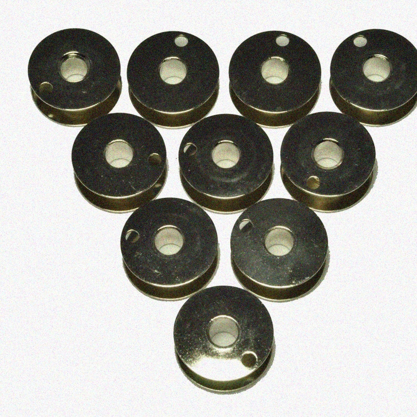 Set of 10 Metal Bobbins for Viking Sewing Machines