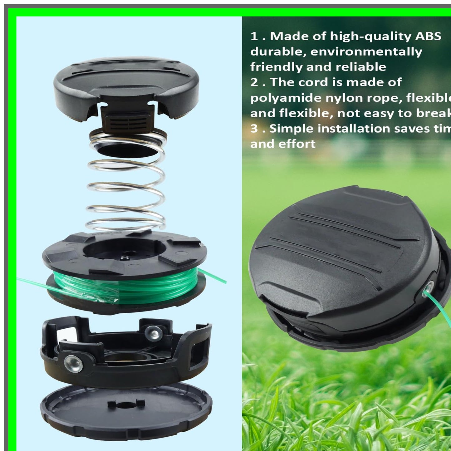 Effortless Trimming Head for DCST920 Series with Pre-Wound 20ft Line