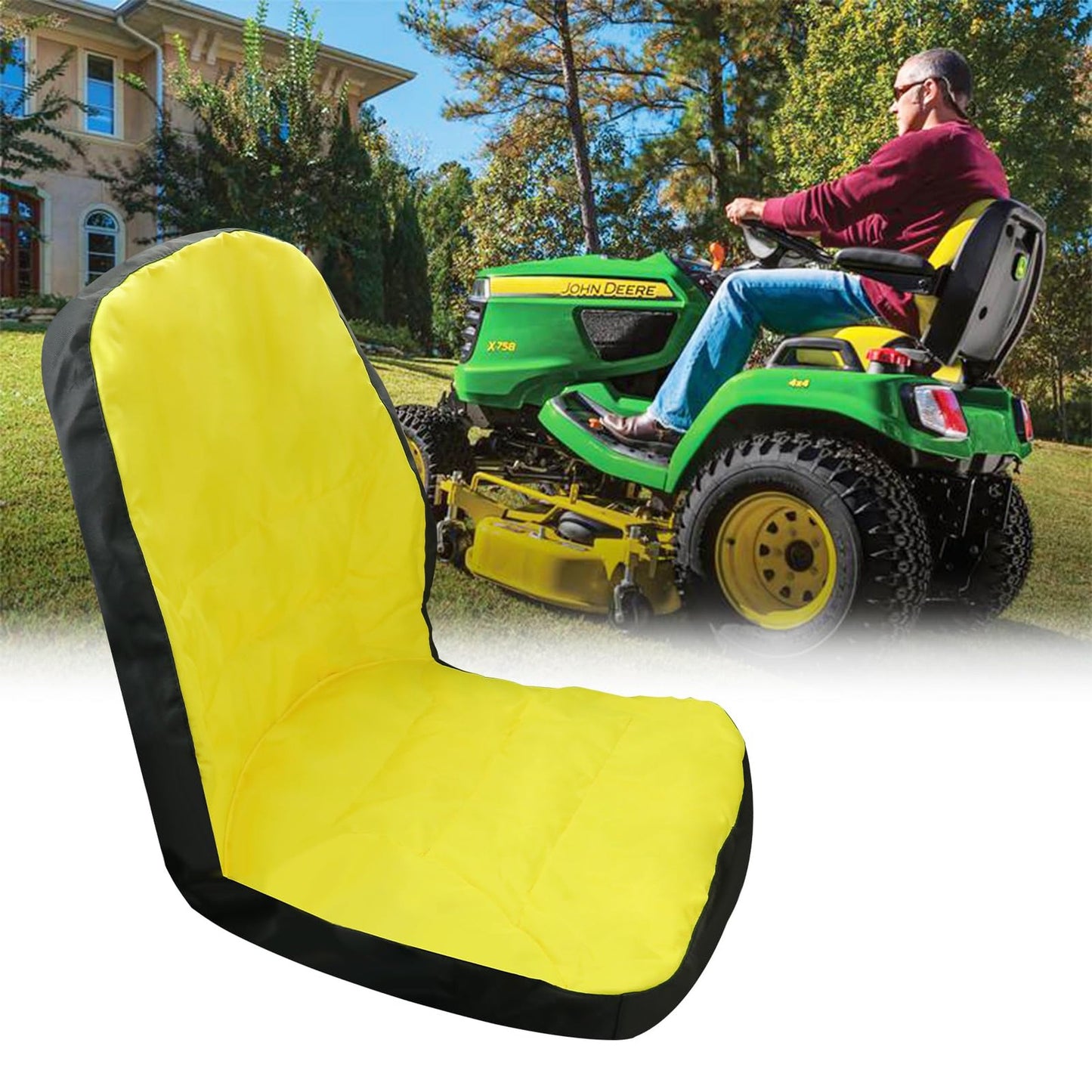 ComfortFit Riding Lawn Mower Seat Cover for 3E, 3R, 4M, 1023E Tractors