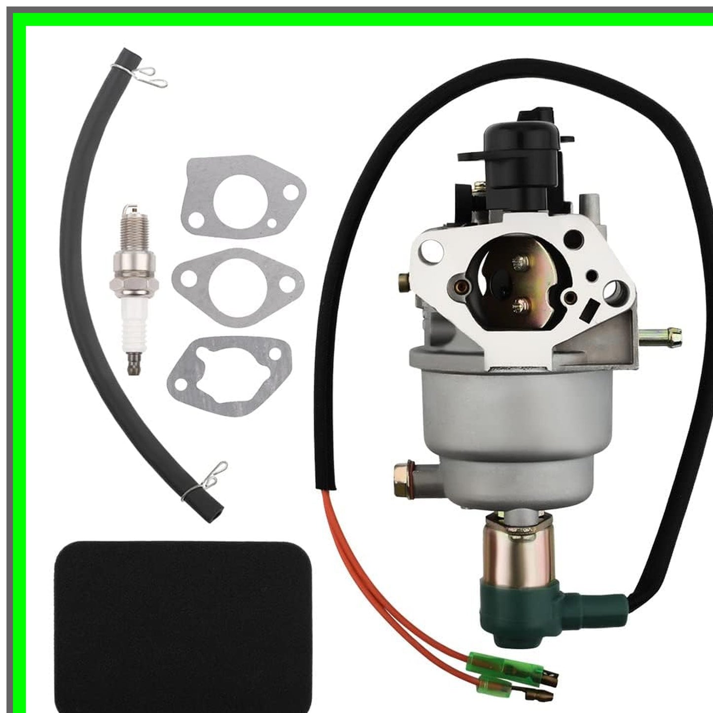 Honda Generator EB3500 Carburetor Kit with Air Filter and Spark Plug