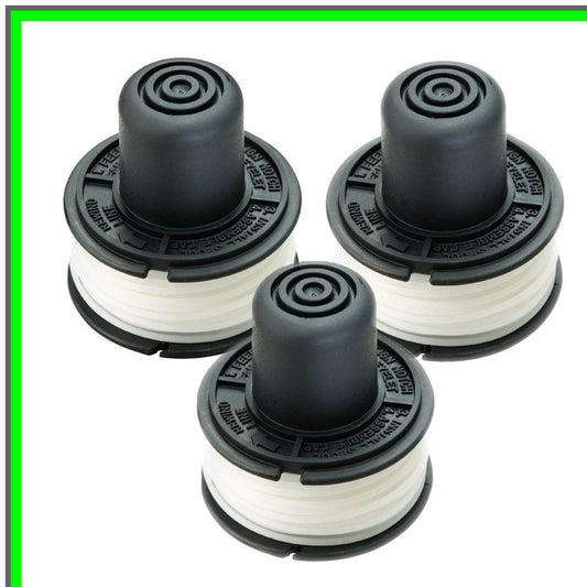 Effortless Trim RS-136 Replacement Spools for String Trimmers 3 Pack