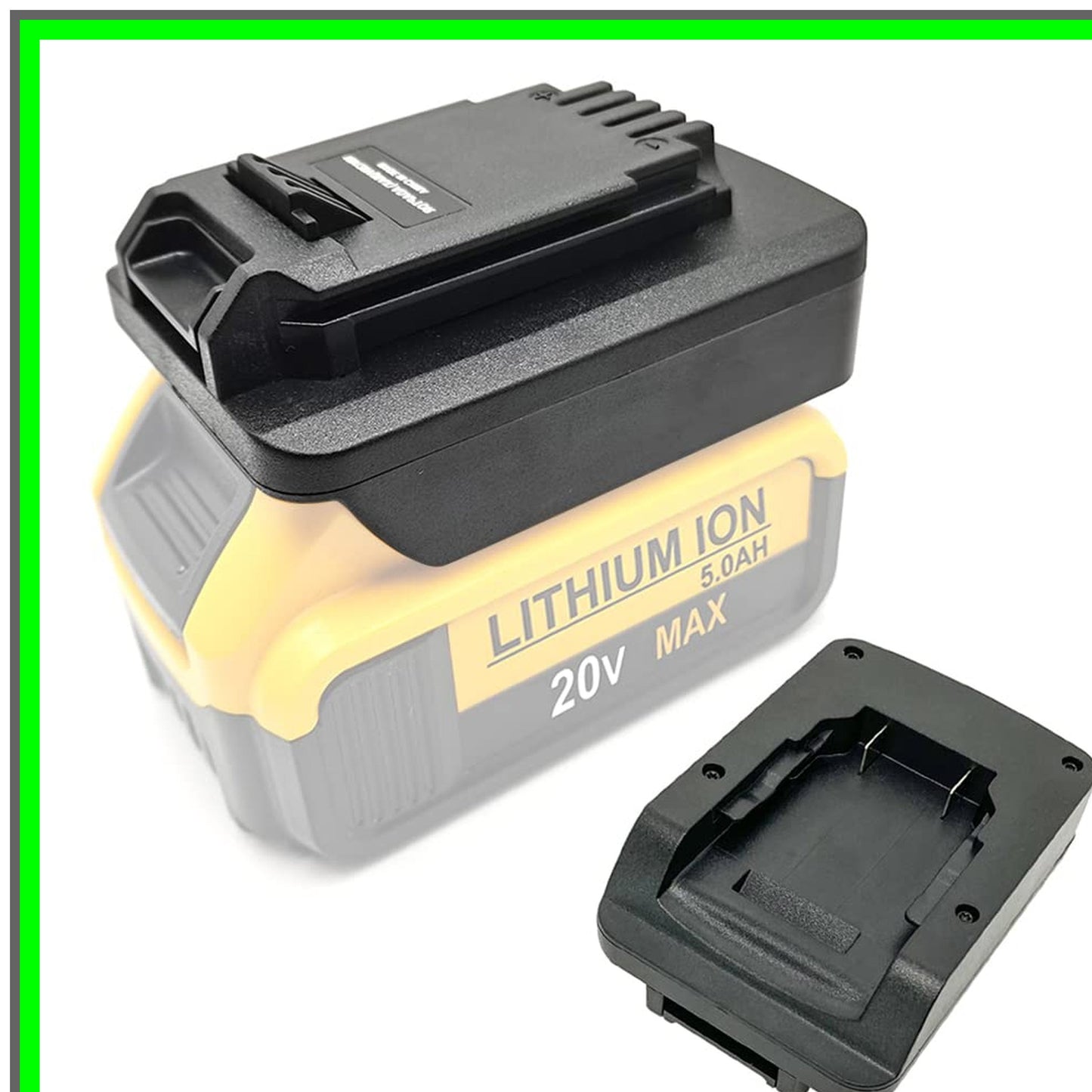 Versatile Battery Adapter for 20V MAX XR Lithium-Ion Tools Compatibility