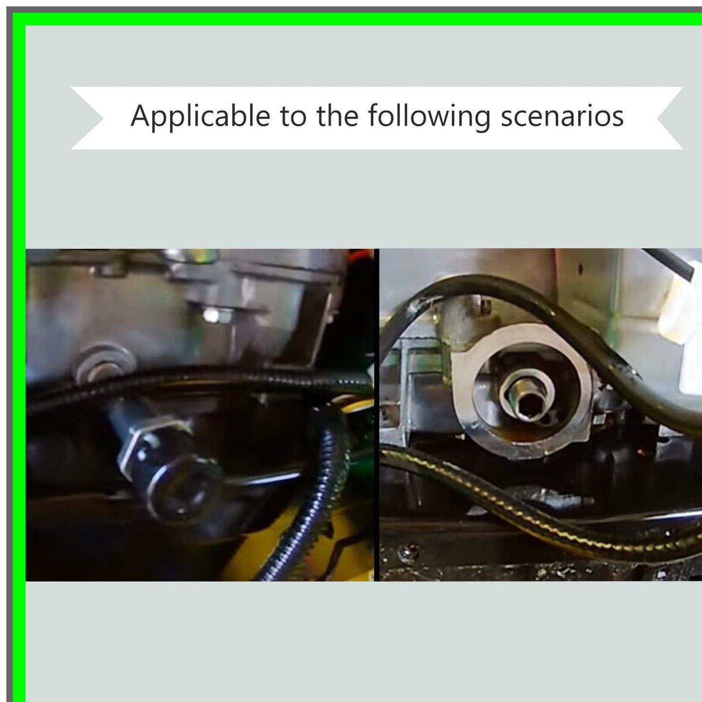 Easy Change Conversion Kit for John Deere Lawn Tractors with Oil Filter and Adapter
