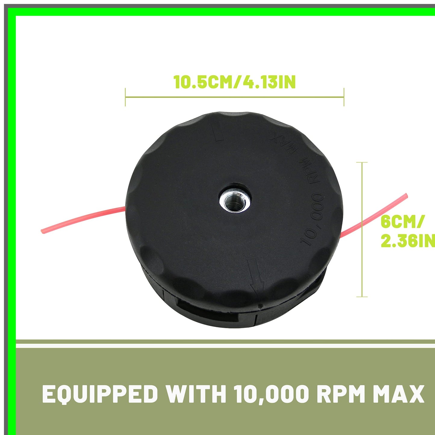 Universal Trimmer Head 4 Pack for Speed Feed and Shindaiwa Models