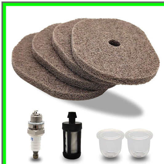 4 Pack Replacement Air Filters for Stihl Trimmers and Brushcutters