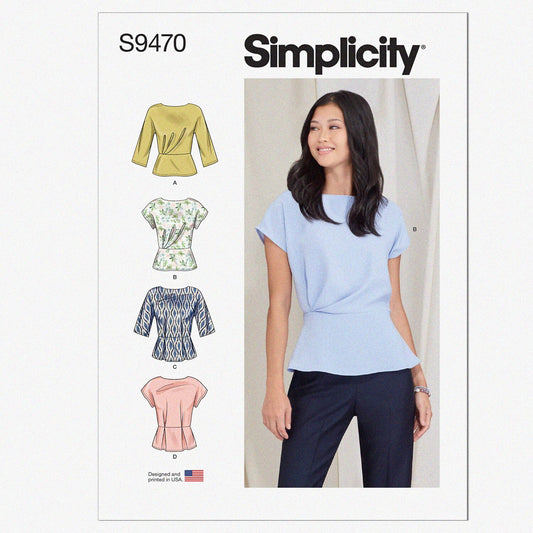 Misses' Sewing Pattern Kit for Sizes 6-14 in Multicolor