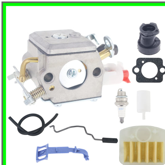 Husqvarna Chainsaw Carburetor Kit with Air Filter and Fuel Line