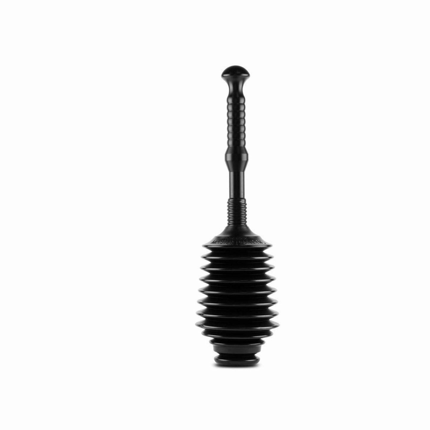Heavy Duty Black Kitchen Sink Plunger 100 Capacity