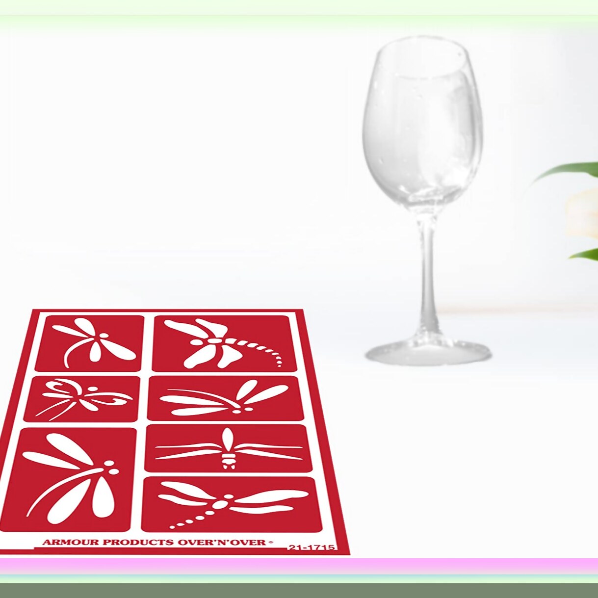 EcoArt Dragonfly & Butterfly Glass Etching Kit - 3 Items