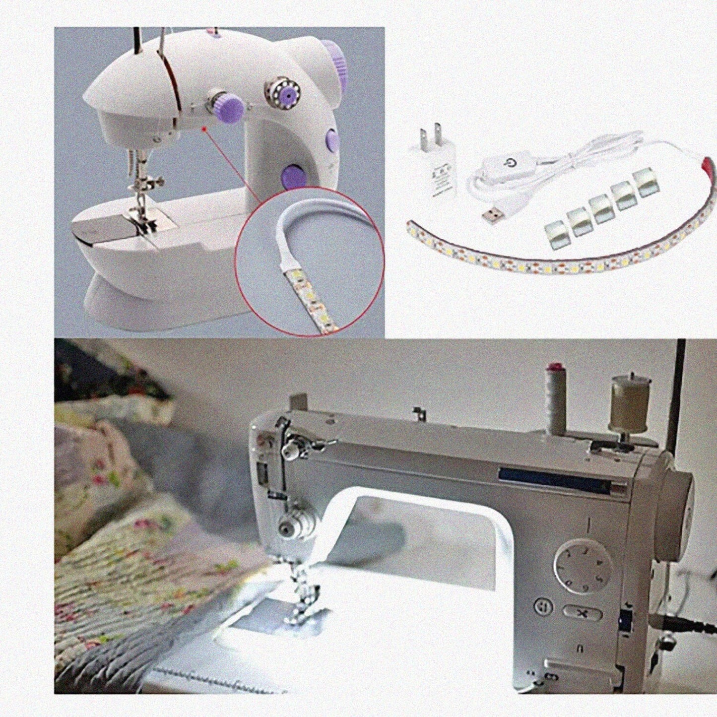 Sewing Machine LED Light Strip Kit 11.8inch