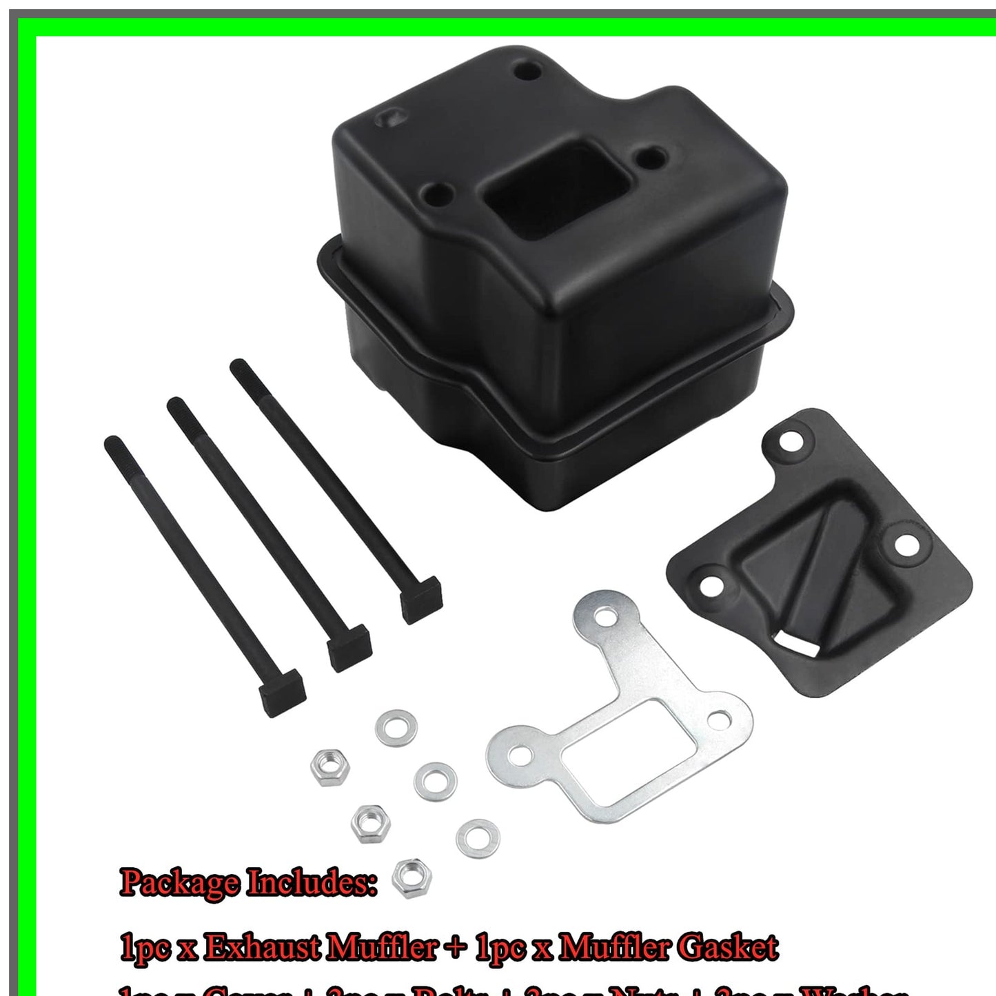 Stihl Chainsaw Exhaust Muffler Kit with Gasket and Fasteners 1127 140 0601