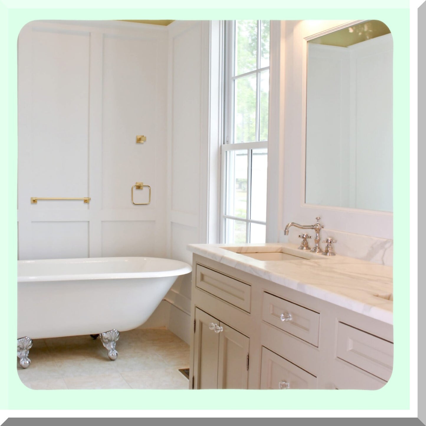 4-Piece Bathroom Hardware Accessory Kit Matte Br