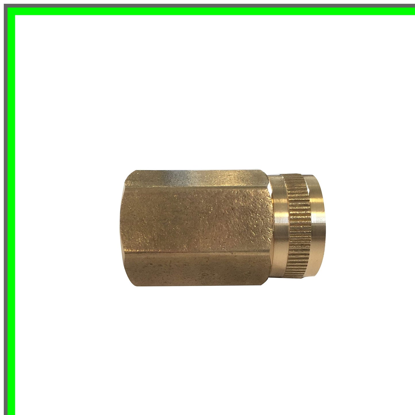 Dual Swivel X-Large 2" Br Connector for SPX Pressure Washers