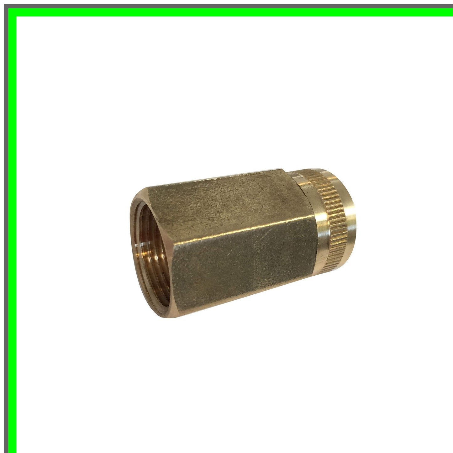 Dual Swivel X-Large 2" Br Connector for SPX Pressure Washers