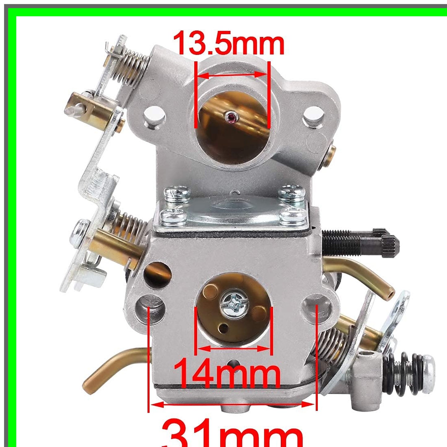 Carburetor Tune-Up Kit with Filter for Poulan Gas Chainsaws P3314 P4018