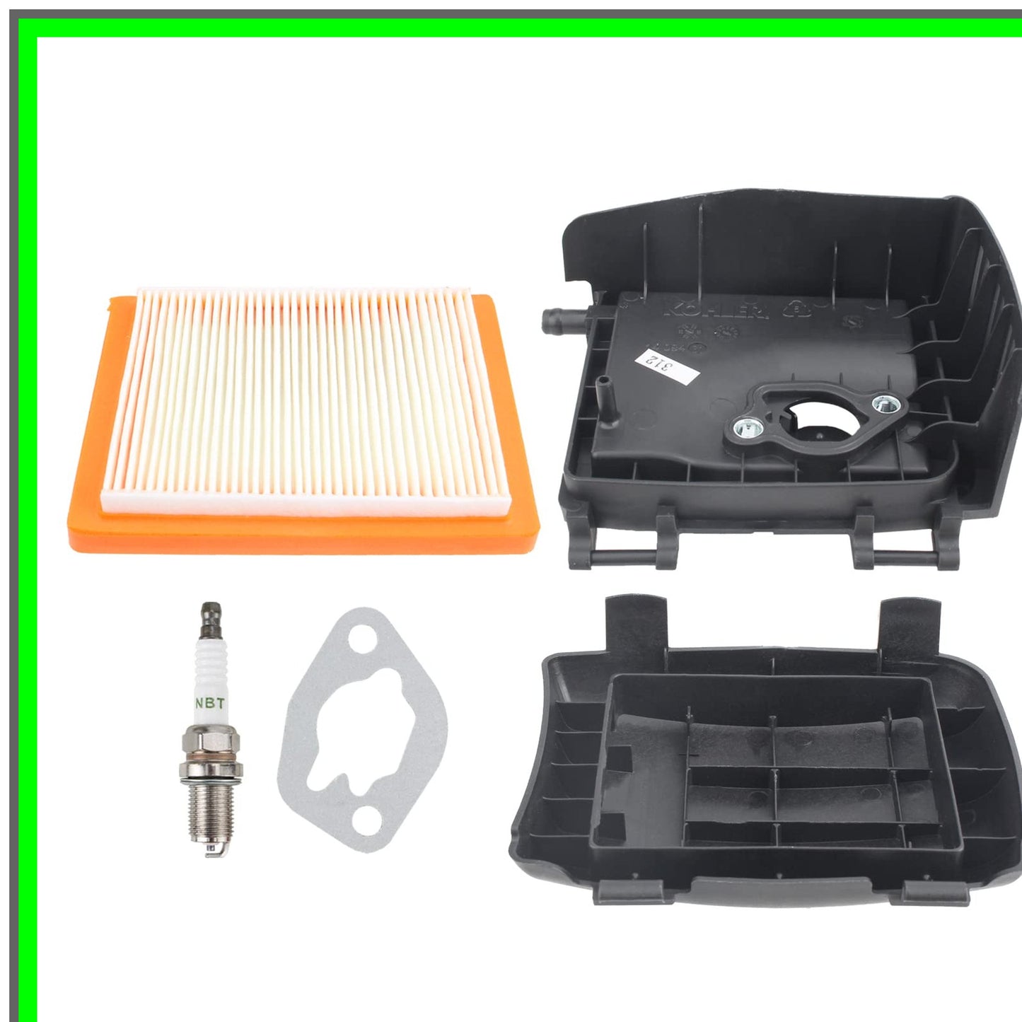 Air Filter Cleaner Kit for XT650 XT675 Lawn Mower Engine Maintenance