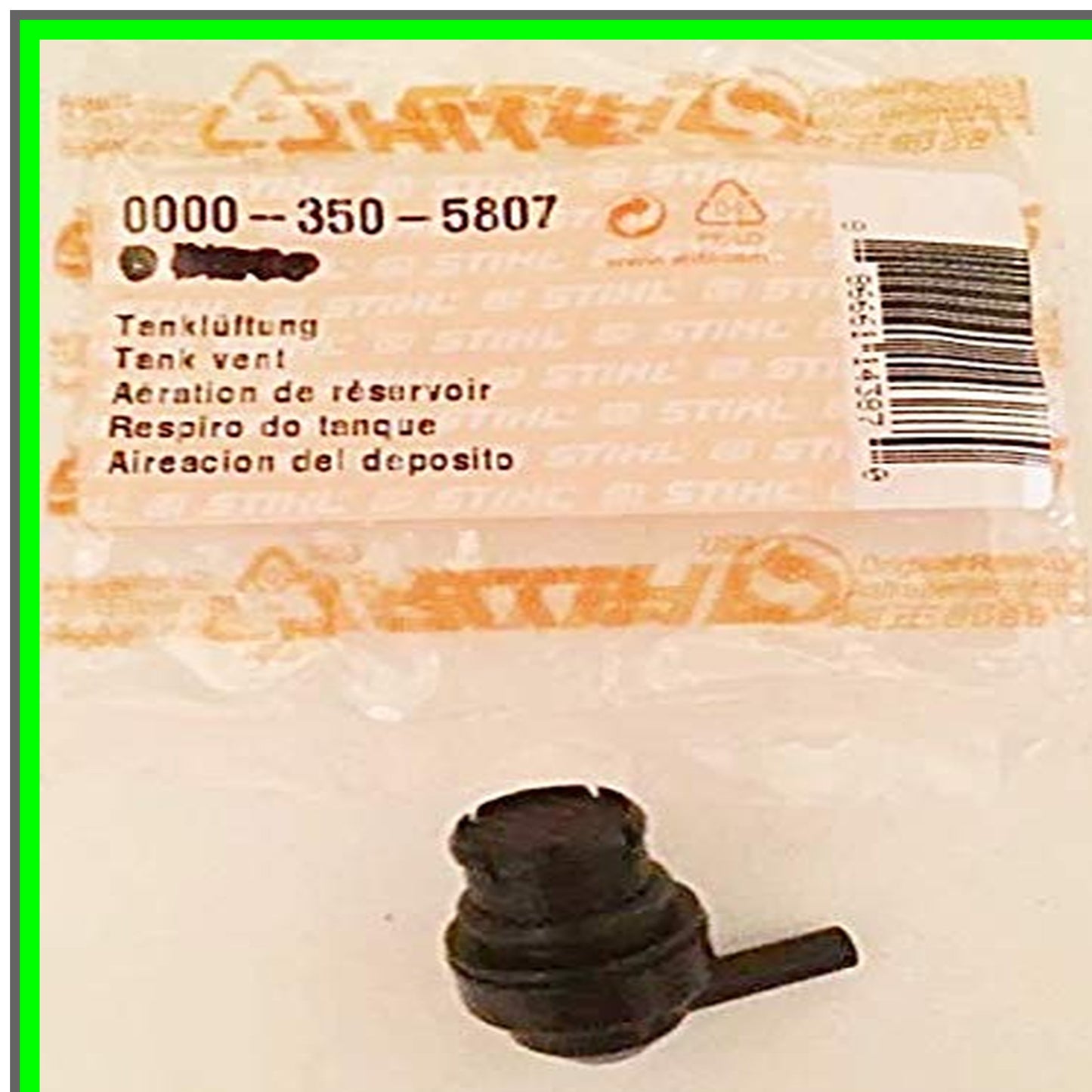 Tank Vent Replacement for FS90 FS110 FS130 HL100 HT101 Models