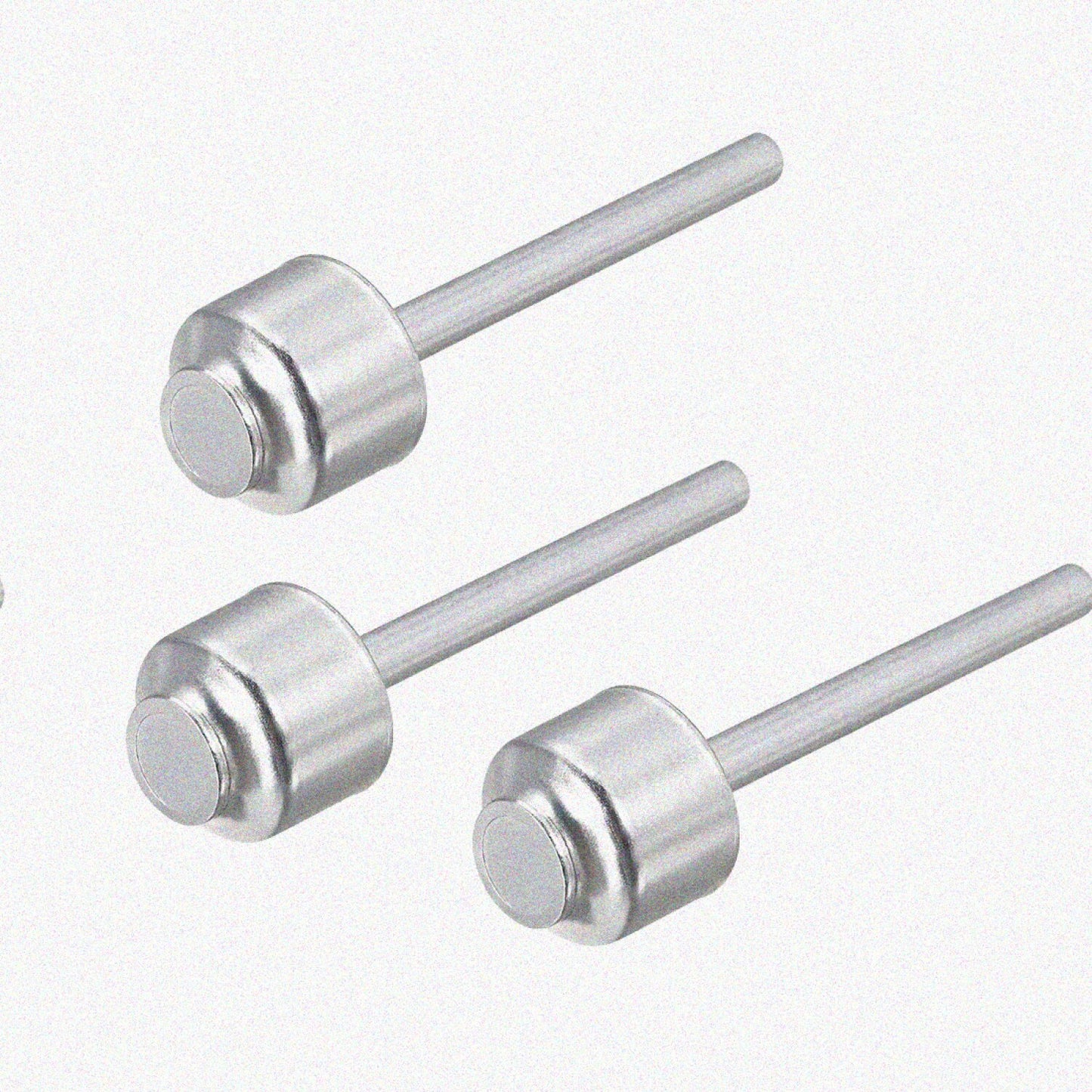 80mm Metal Knee Lift Rod Set for Sewing Machines 3pcs