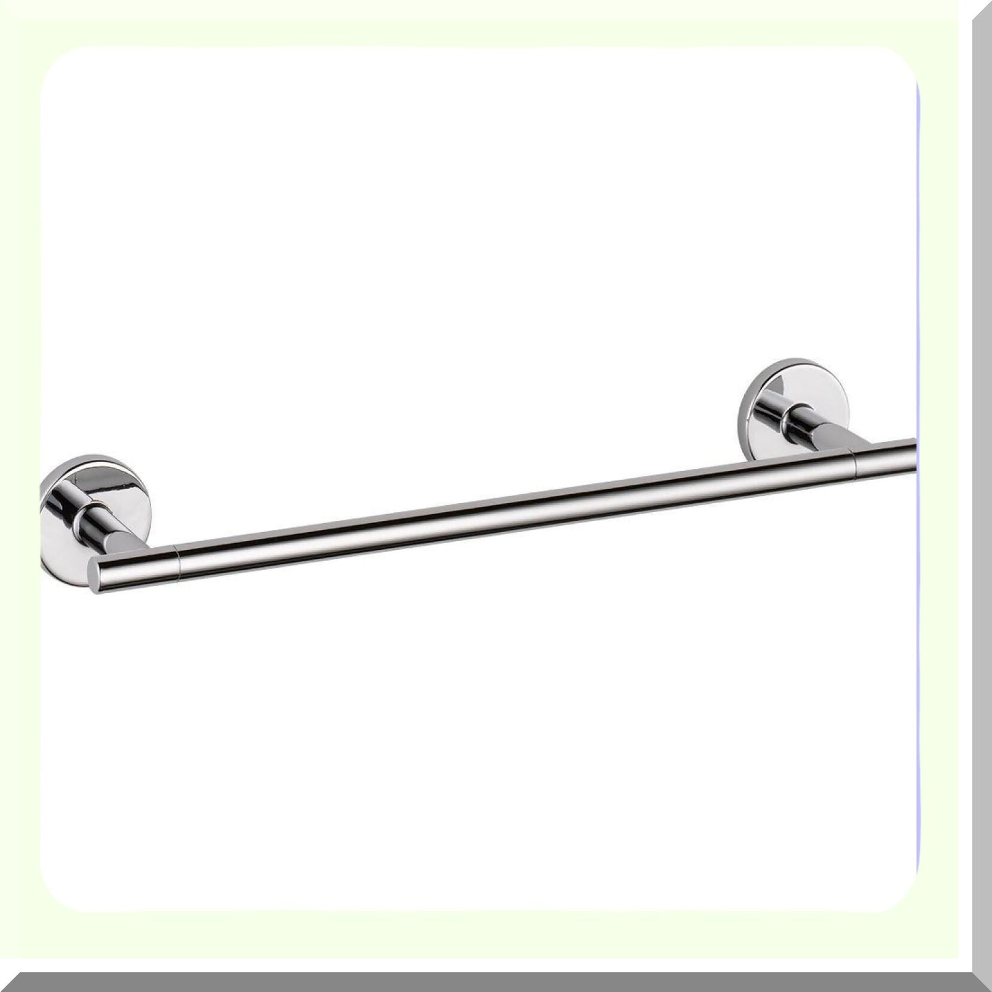 12 in. Wall Mount Towel Bar in Polished Chrome