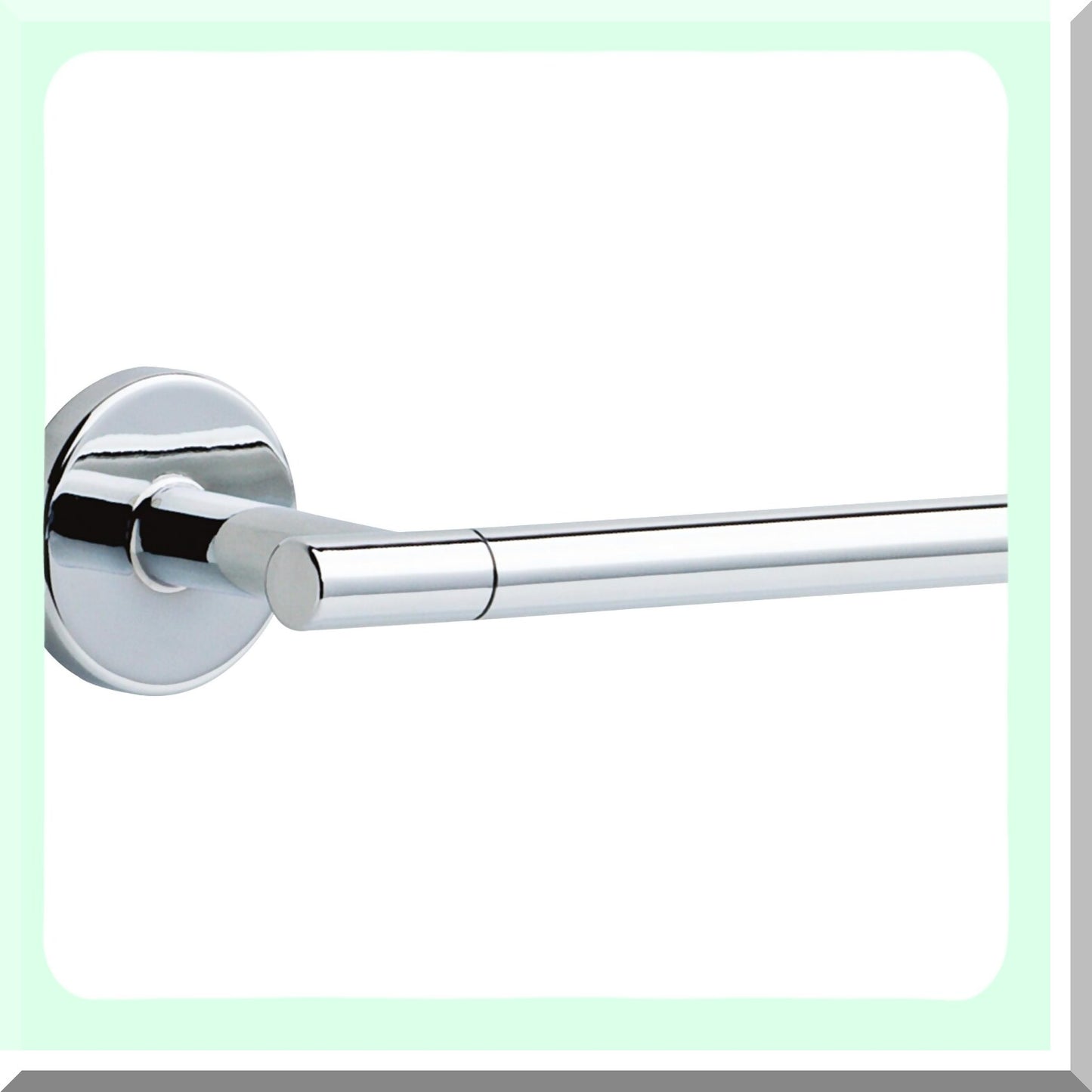 12 in. Wall Mount Towel Bar in Polished Chrome