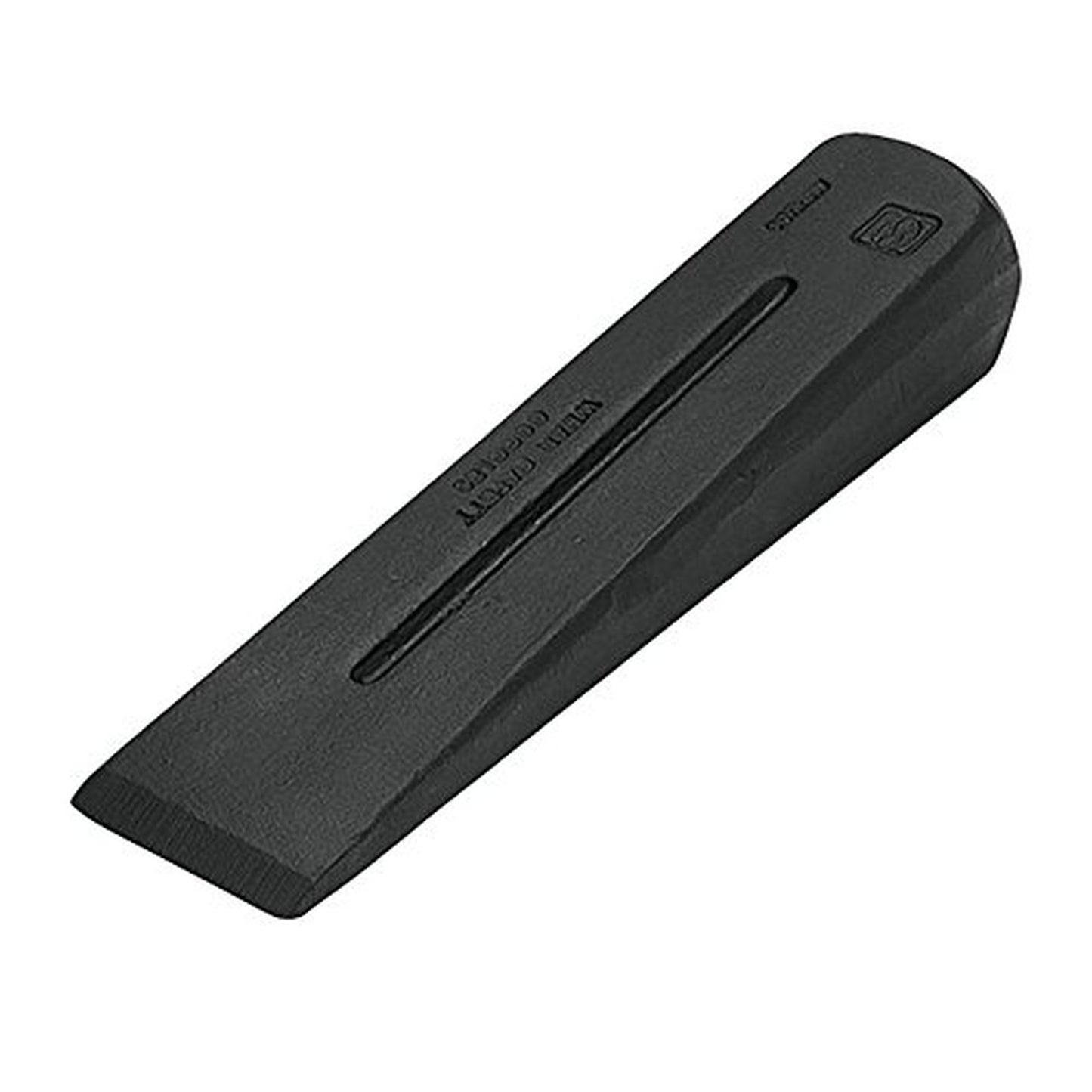 Heavy Duty Log Splitting Wedge with Sharpened Edge for Efficient Chopping