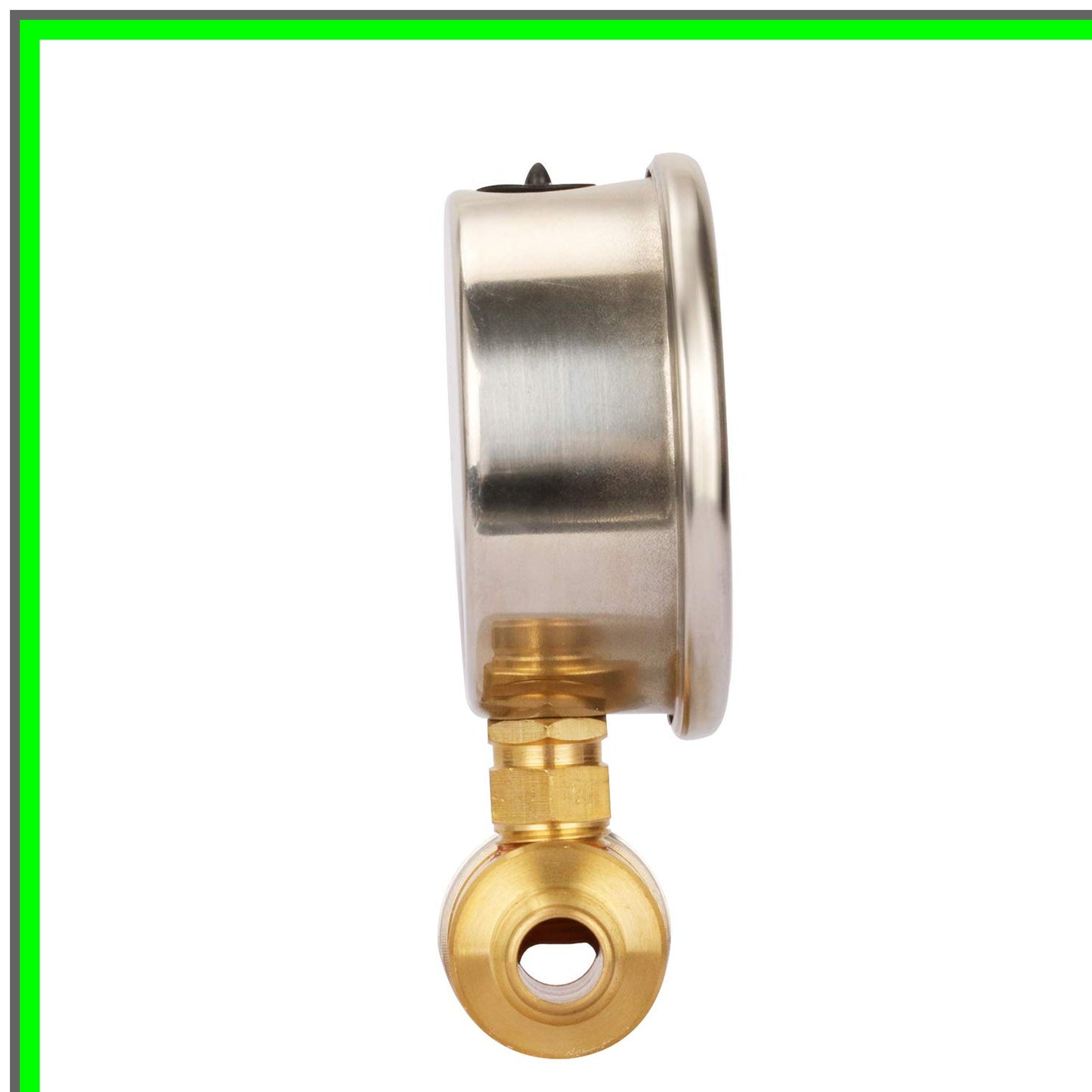 Pressure Washer Gauge Kit 0-5000 PSI with Quick Connect and Glycerin Fill