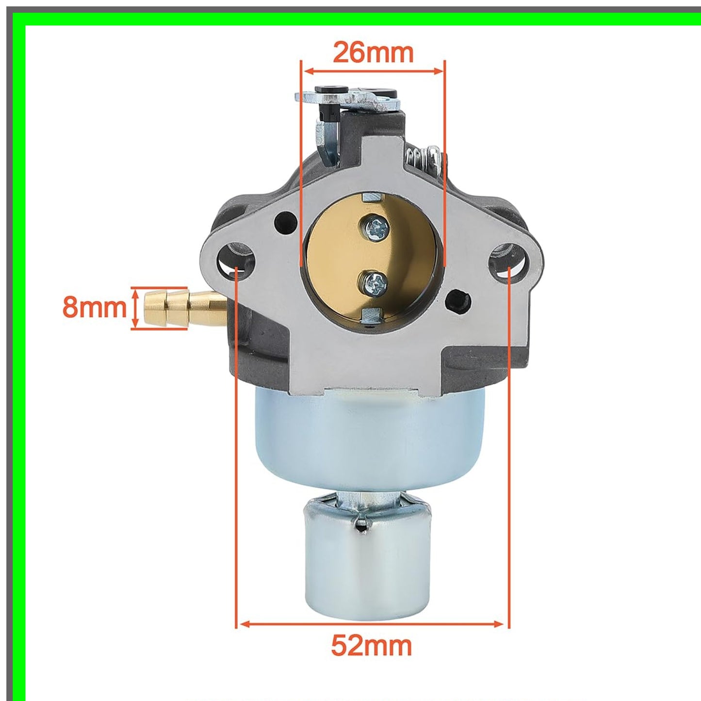 Courage Carburetor and Maintenance Kit for SV600 SV590 Lawn Mowers