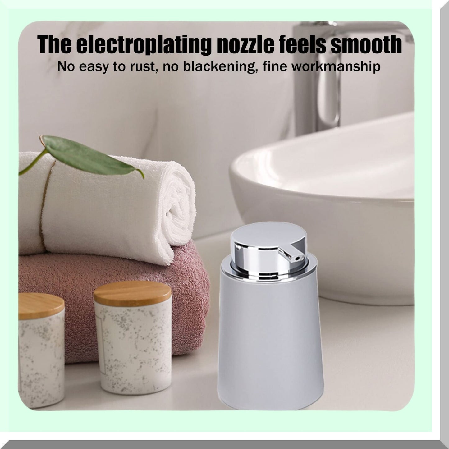 6-Piece Bathroom Accessories Set Grey