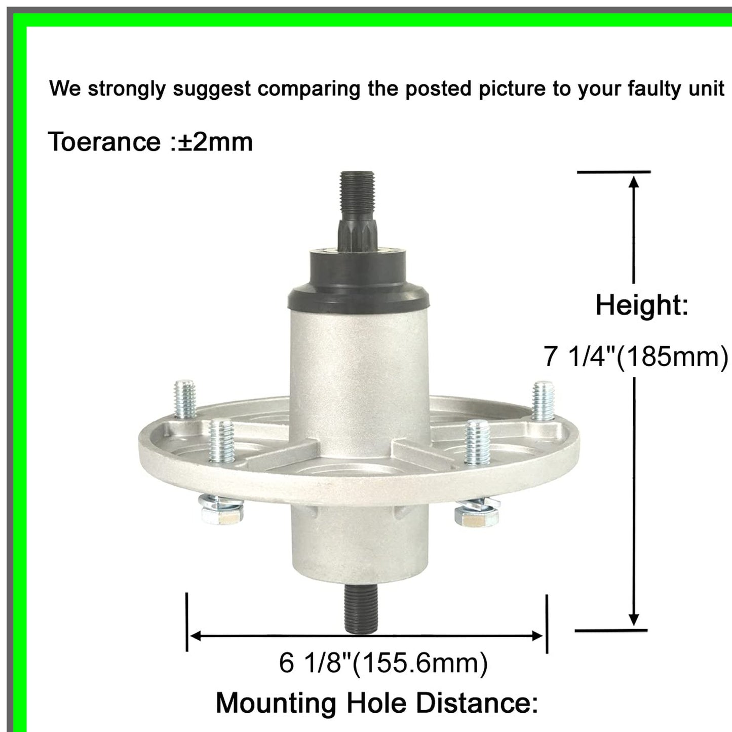 Deck Spindle Assembly for Murray 2001 Models Easy Install Replacement