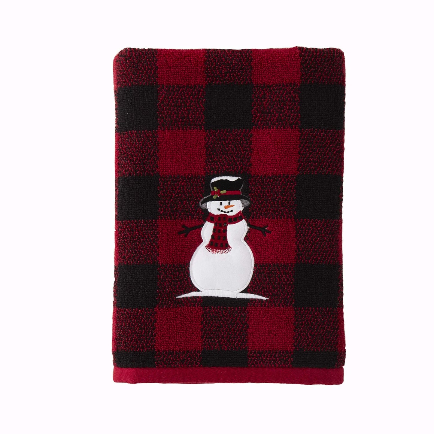 Woodland Winter Red Bath Towel 24x48