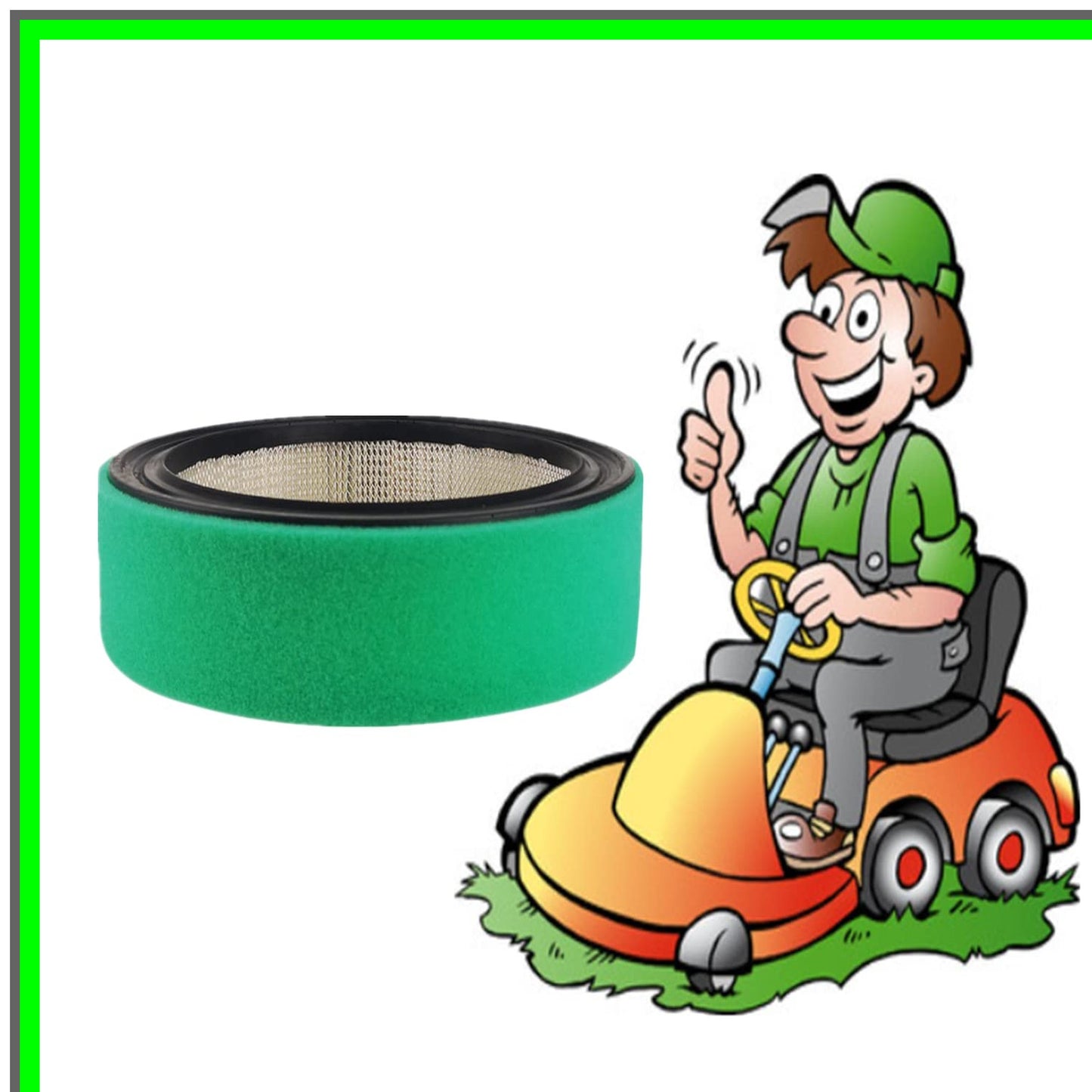 Air Filter Replacement for Onan 140-2628 Compatible Lawn Mowers