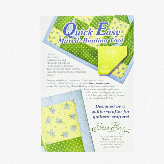 Quick Miter Binding Tool